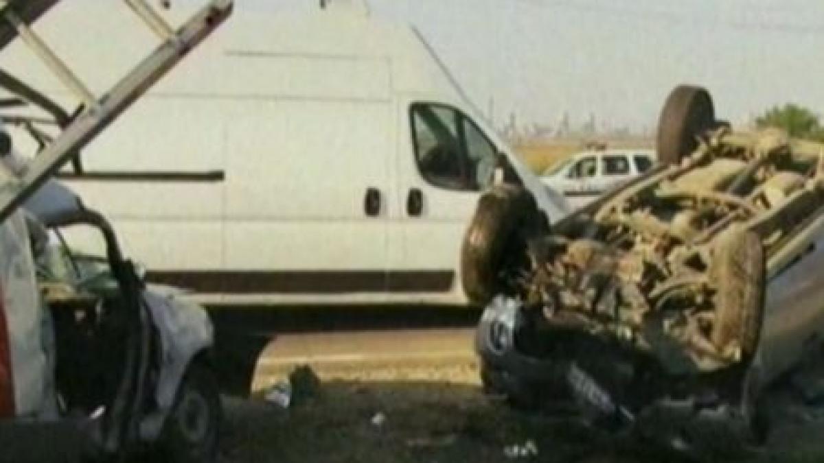 accident grav pe dn1 un sofer a intrat pe contrasens din cauza vitezei excesive