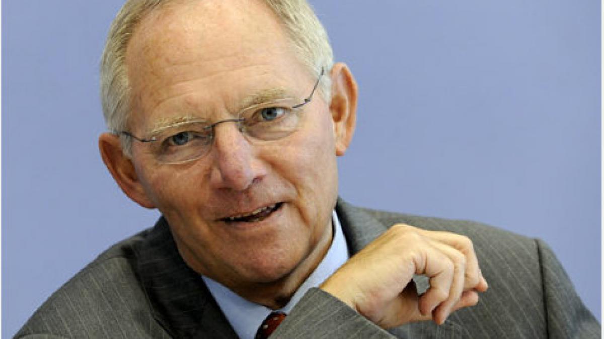 ministrul german de finante reforma in zona euro nu se poate face decat pas cu pas