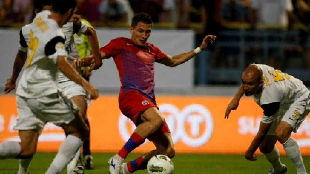 steaua a castigat cu 2 1 partida cu universitatea cluj