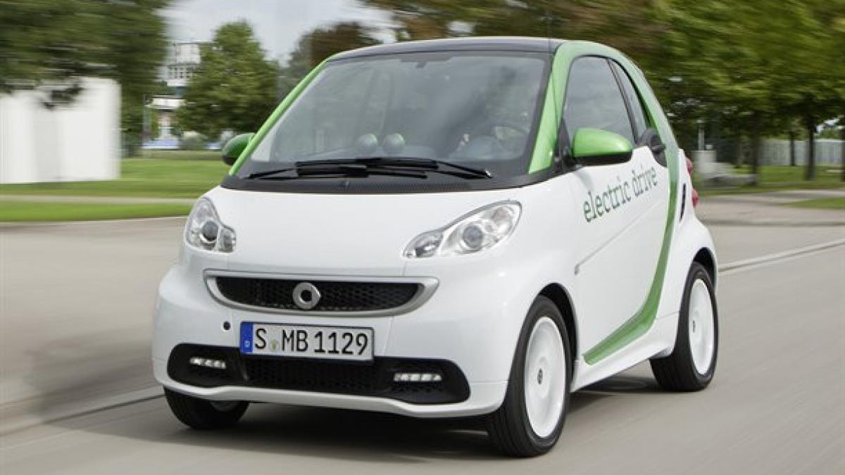 mercedes prezinta noul smart fortwo electric drive