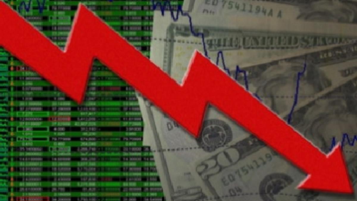 zi neagra la bursa indicele dow jones a scazut cu 4 actiunile din europa au inregistrat noi scaderi