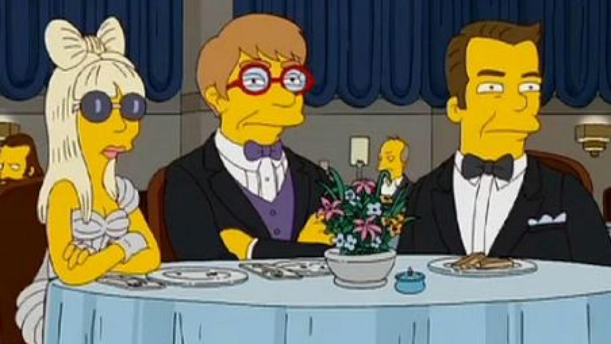 lady gaga va aparea in serialul familia simpson