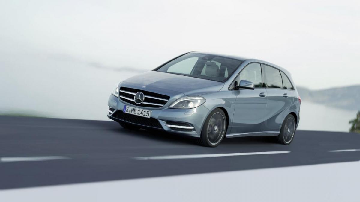 oficial noul mercedes benz b class