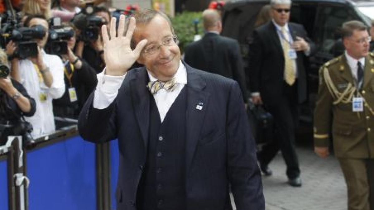 presedintele estonian a fost reales pentru un al doilea mandat de parlament