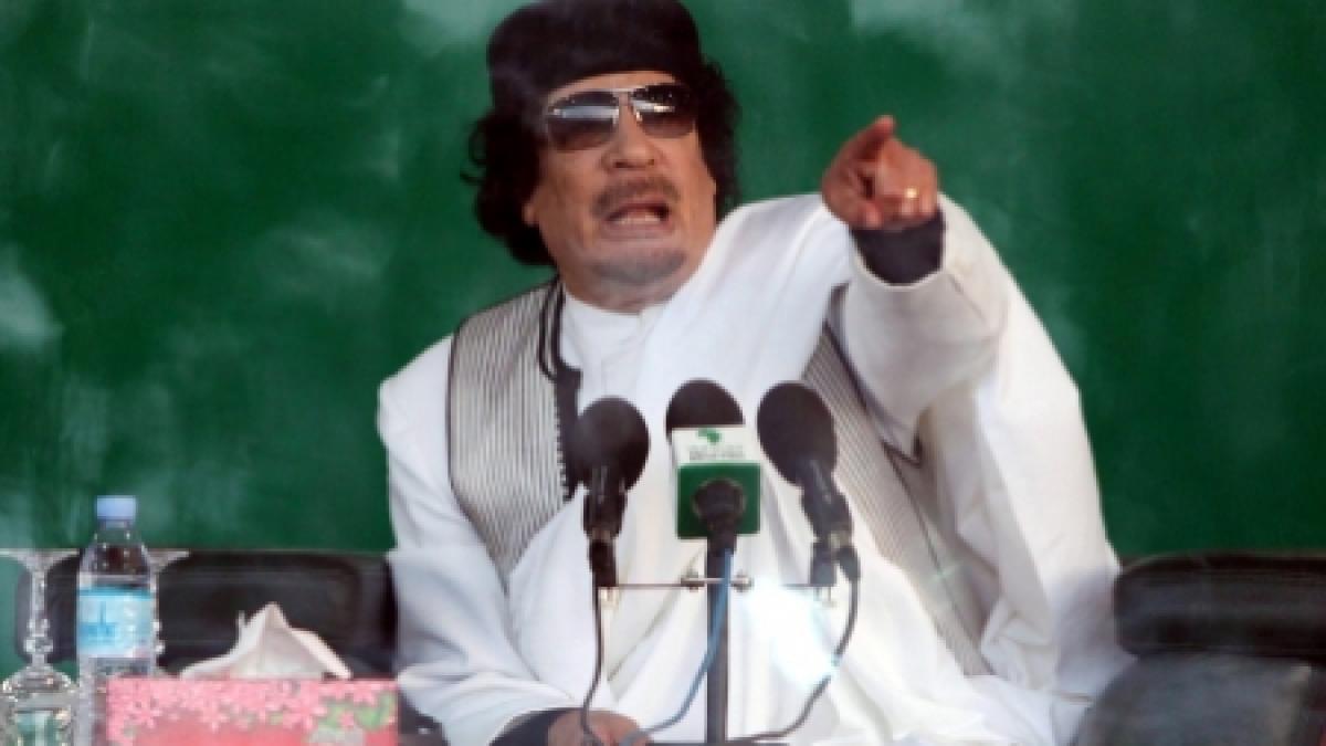 Gaddafi: Doresc &quot;o luptă de durată&quot; chiar dacă Libia &quot;arde&quot;