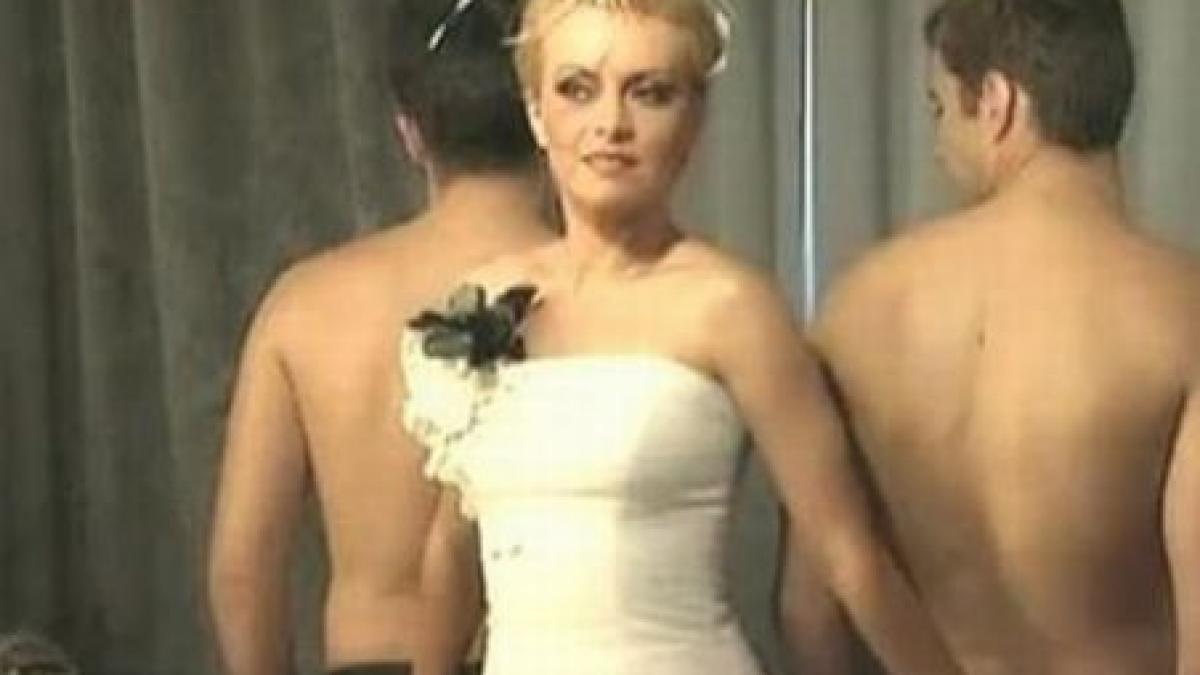 pictorial tabu simona gherghe in rochie de mireasa