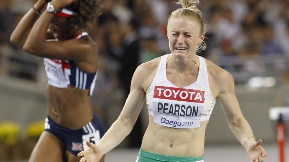 a cazut primul record la cm de atletism pearson la 100 metri garduri