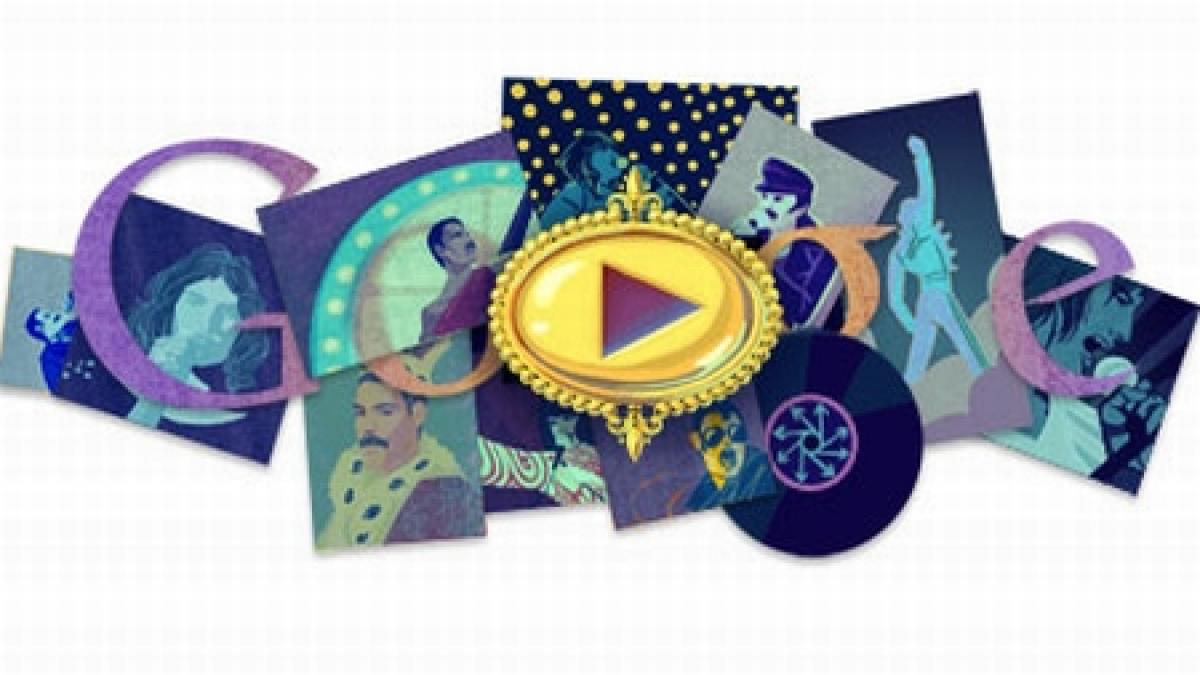 google il omagiaza pe freddie mercury printr un nou logo interactiv