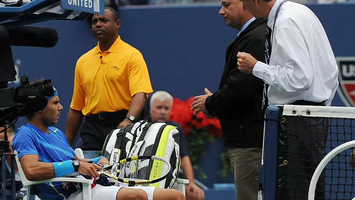 us open nadal si murray au protestat dupa ce au fost fortati sa joace in timp ce ploua