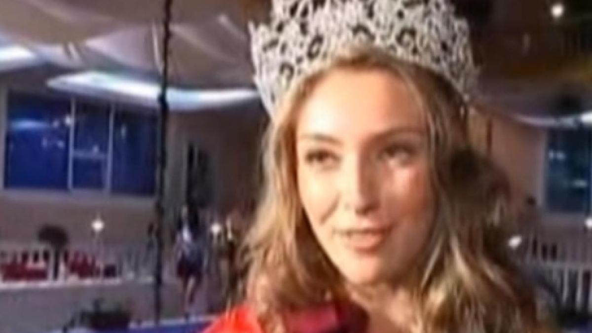 a fost aleasa cea mai frumoasa femeie din romania vezi aici cine este tanara