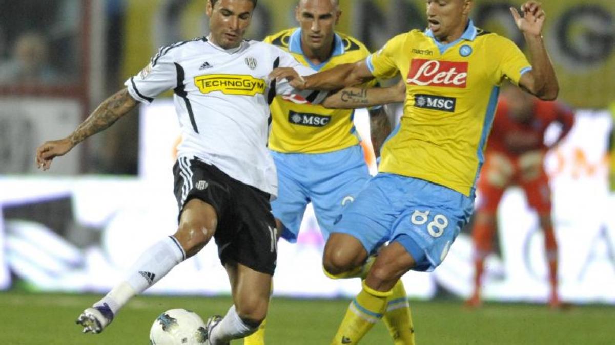 mutu a debutat cu stangul la noua echipa cesena a pierdut acasa cu napoli scor 1 3