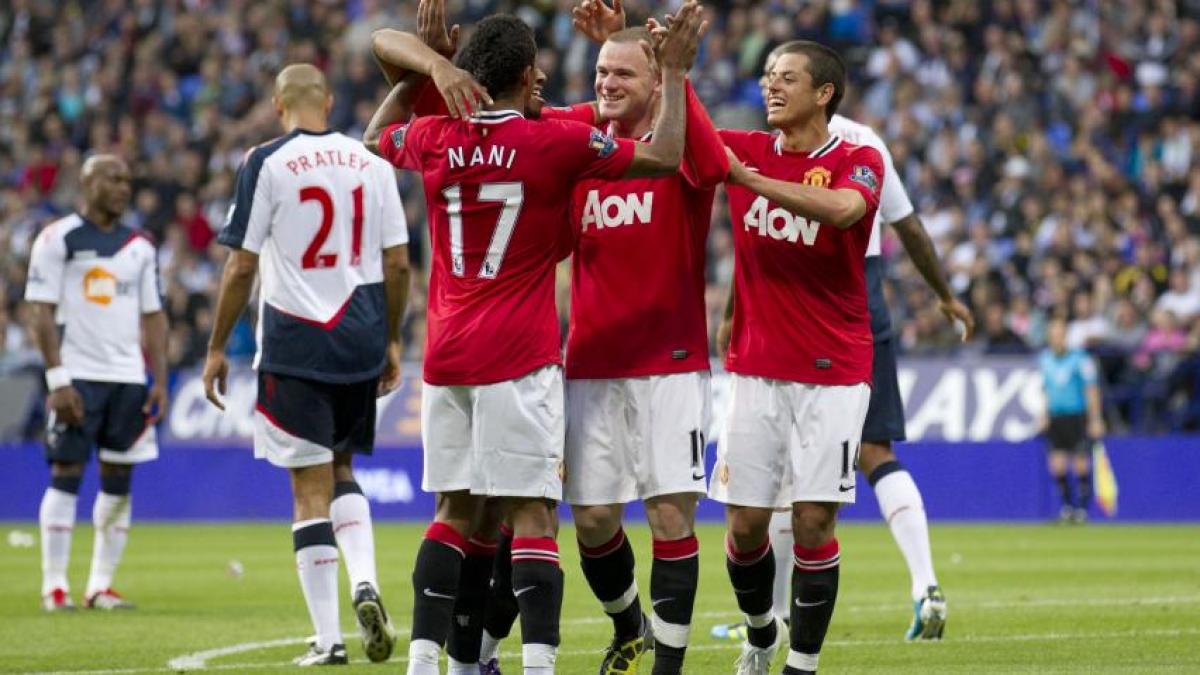 premier league manchester united castiga cu 5 0 la bolton si isi consolideaza pozitia de lider