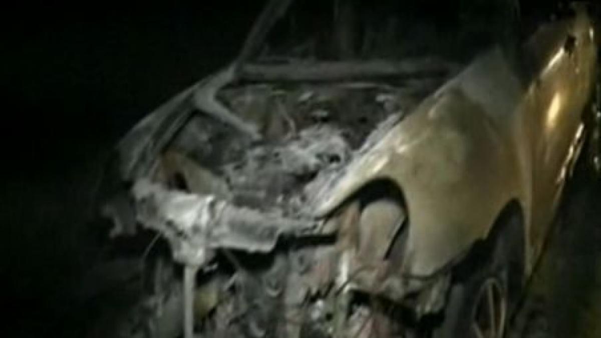 branesti o masina de 50 00 de euro s a facut scrum intr un incendiu