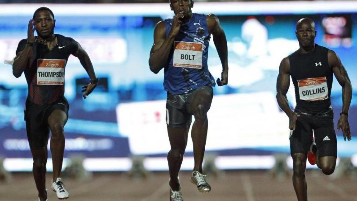 usain bolt a trecut peste esecul de la mondiale jamaicanul a castigat proba de 100 de metri la