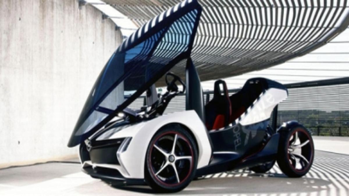 masina de 1 euro conceptul opel rak a fost lansata la salonul auto de la frankfurt