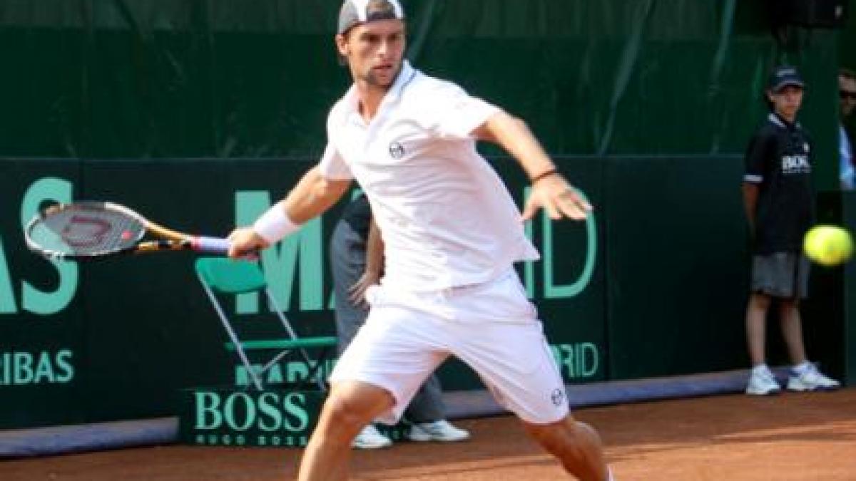 romania a pierdut primul meci al barajului cu cehia din cupa davis stepanek l a invins pe ungur in