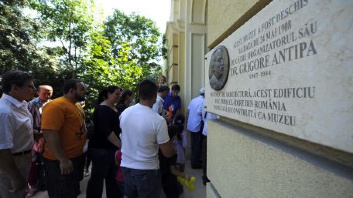 muzeul antipa a fost redeschis dupa doi ani de renovare si o investitie de 12 milioane de euro