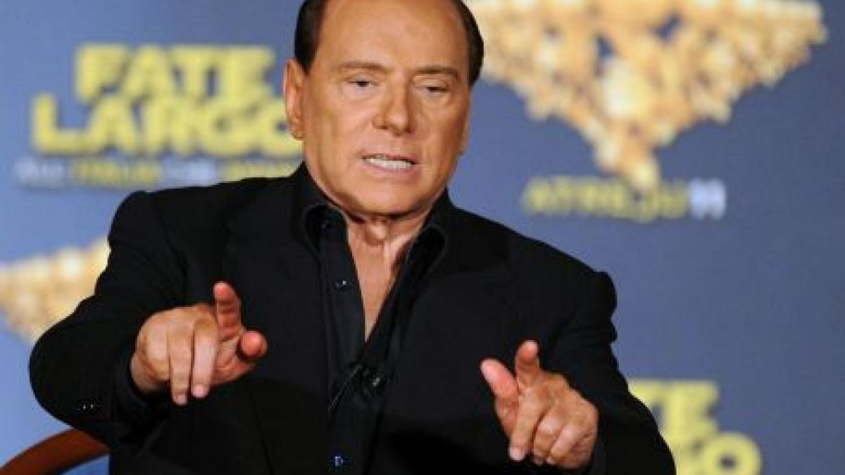 berlusconi deranjat ca intrevederile cu gordon brown sau papa ii stricau planurile de petrecere