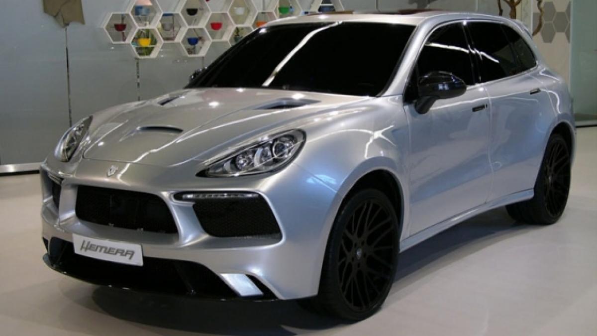 un porsche cayenne modificat de englezi doar pentru cei bogati