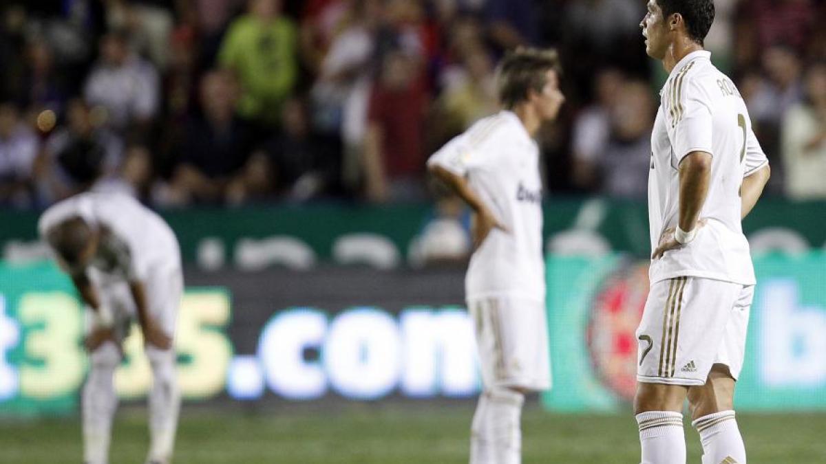 la liga real madrid pierde surprinzator la levante