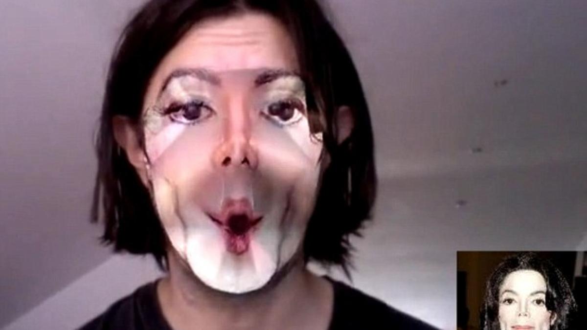 pe chipul meu a aparut michael jackson vezi cum arata clona megastarului video