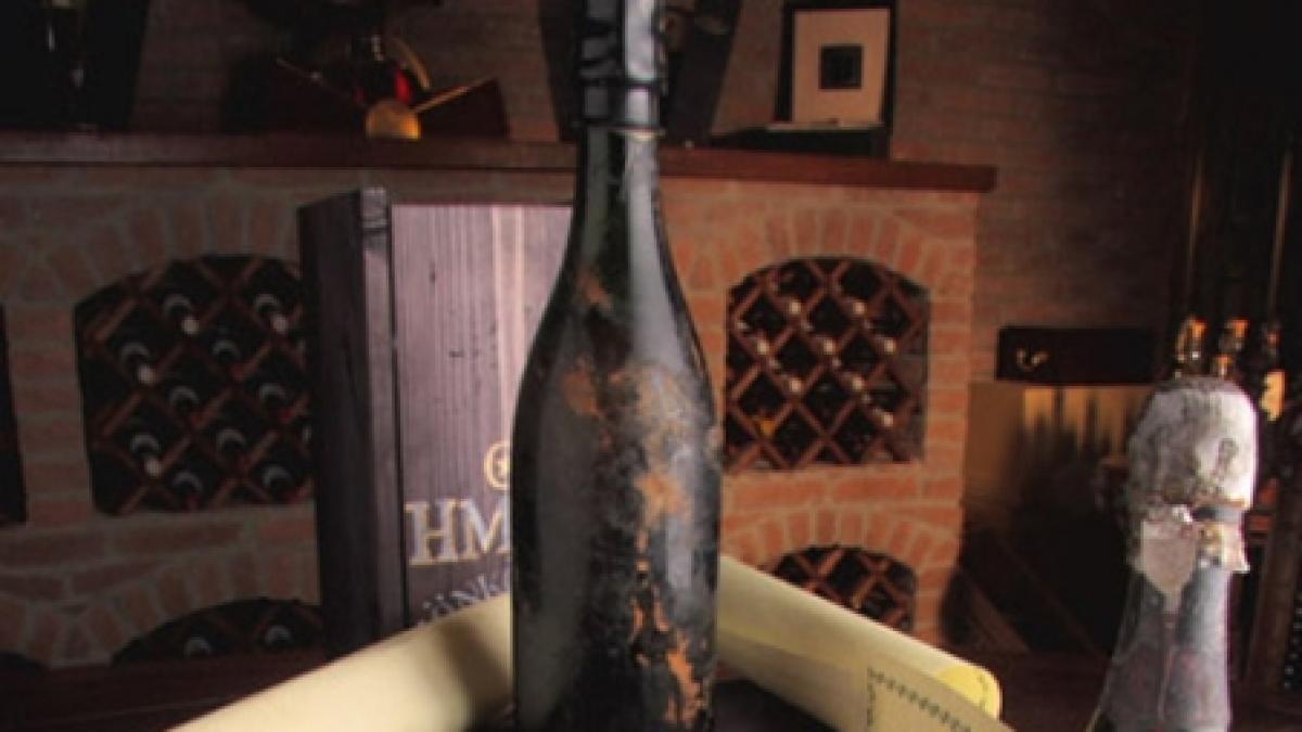 cea mai scumpa sampanie din lume a costat 30 000 de euro si are 170 de ani vechime