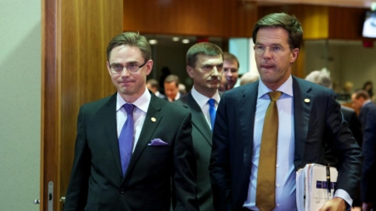 aderarea romaniei la schengen discutata azi de premierii finlandei si olandei la haga