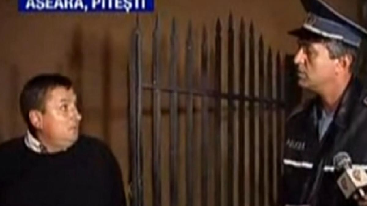 pitesti politistii au verificat parcarile si institutiile de invatamant