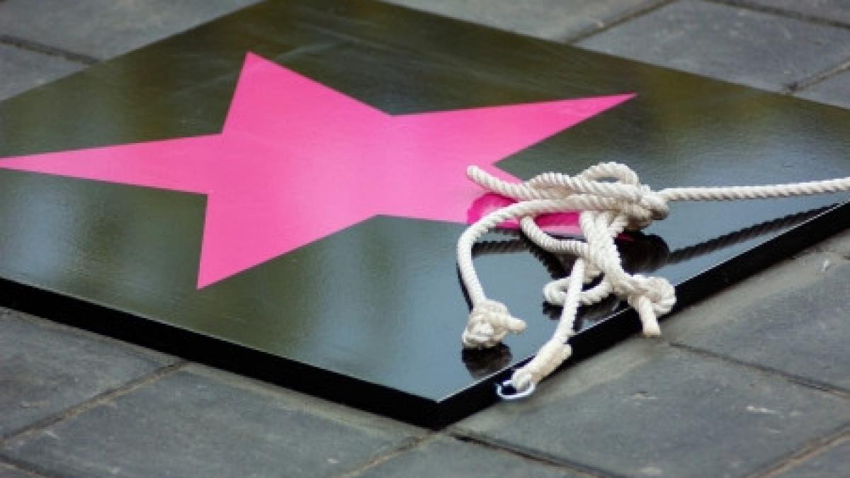 ileana stana ionescu si sebastian papaiani au steaua lor pe aleea celebritatilor