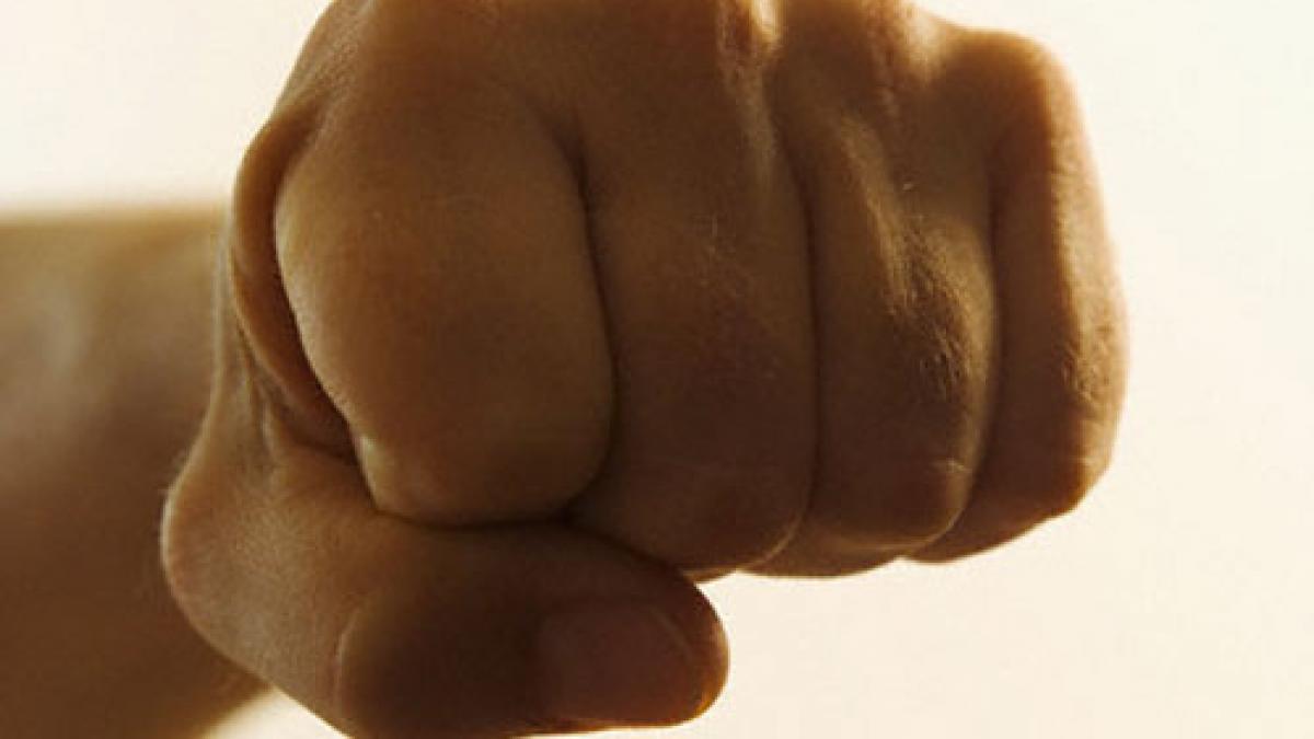 bataie la meci oficialii echipelor uta arad si poli timisoara si au carat pumni