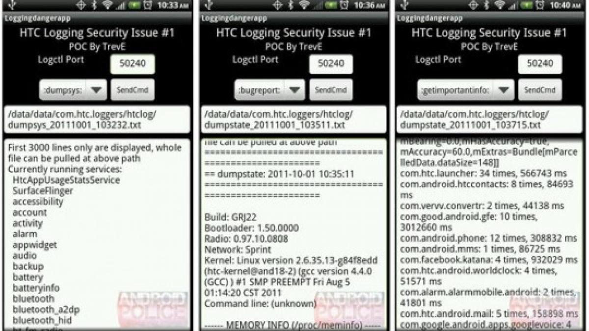 problema grava de securitate raportata la telefoanele htc
