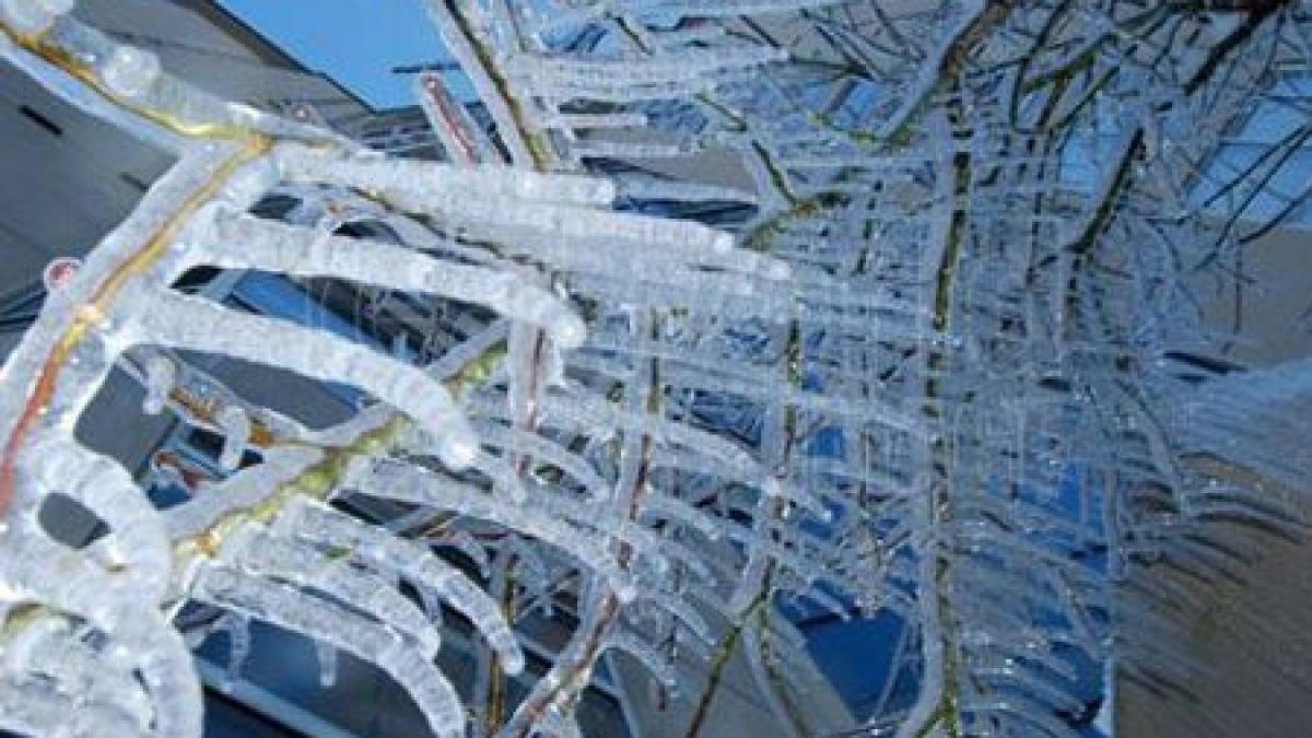 ger la miercurea ciuc temperatura a coborat la minus 4 grade celsius