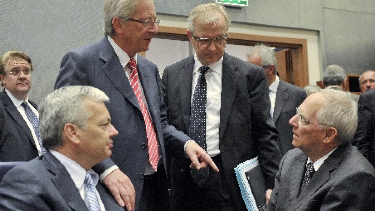 ministrii finantelor din zona euro au decis sprijinirea bancilor afectate de criza