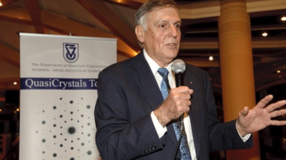 premiul nobel pentru chimie acordat israelianului daniel shechtman pentru descoperirea cvasi