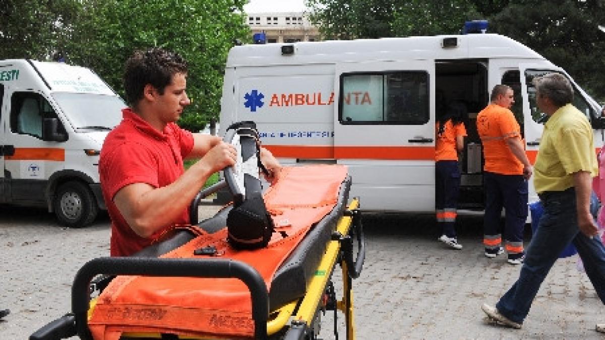 ploiesti un barbat a cazut de la etajul 5 al spitalului de urgenta