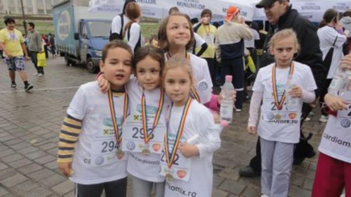 maratonul international al bucurestiul a debutat cu o cursa pentru copii