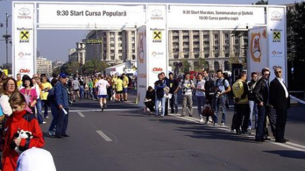 peste 6 000 de concurenti au alergat duminica la maratonul international al bucurestiului