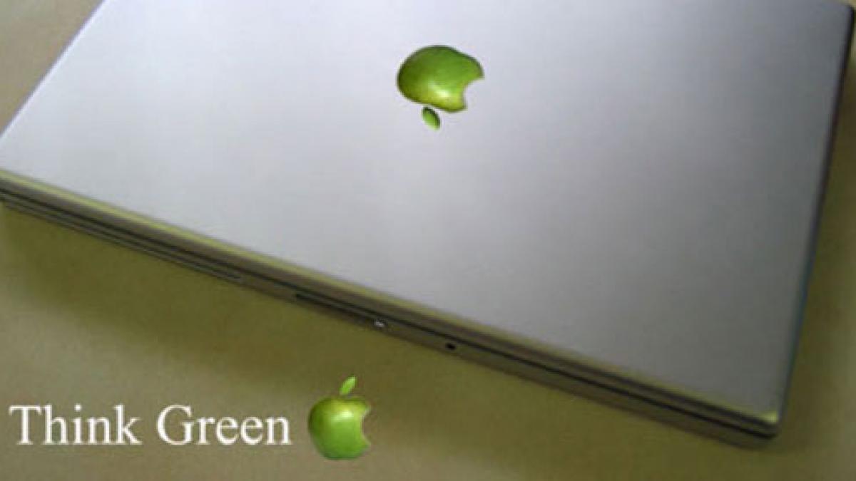 steve jobs era eco logo ul apple inspirat dupa merele bio din oregon