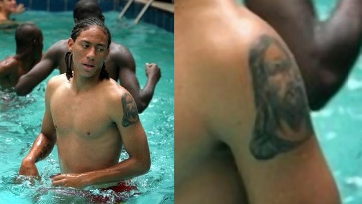 un fotbalist columbian din arabia saudita arestat din cauza unui tatuaj cu iisus
