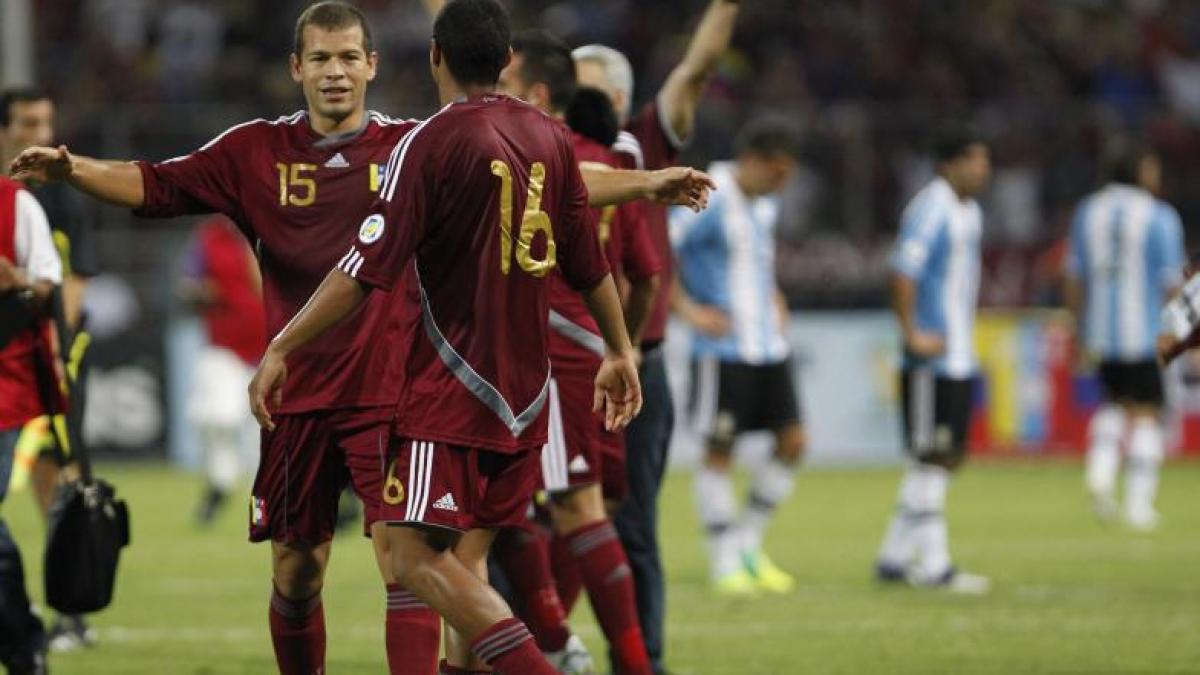 victorie istorica pentru venezuela in preliminariile cm din 2014 1 0 cu argentina