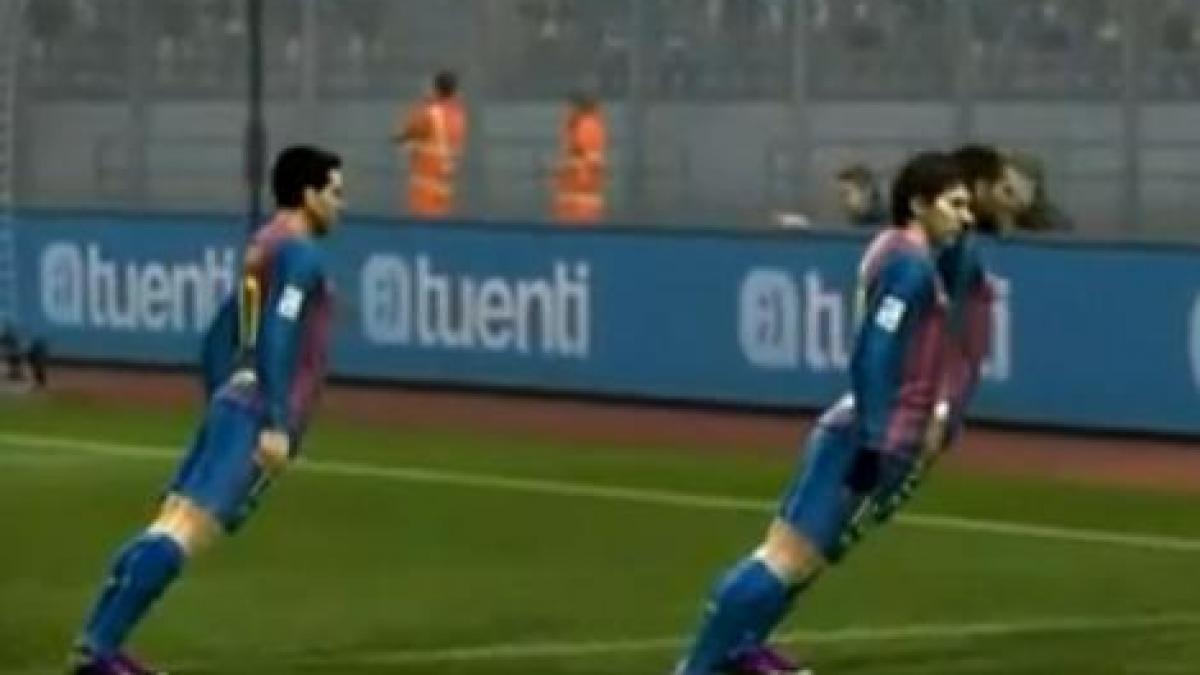pes 2012 messi sarbatoreste golurile in stil michael jackson