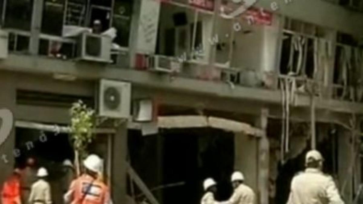 explozie de proportii la un restaurant din rio de janeiro cel putin trei oameni si au pierdut viata