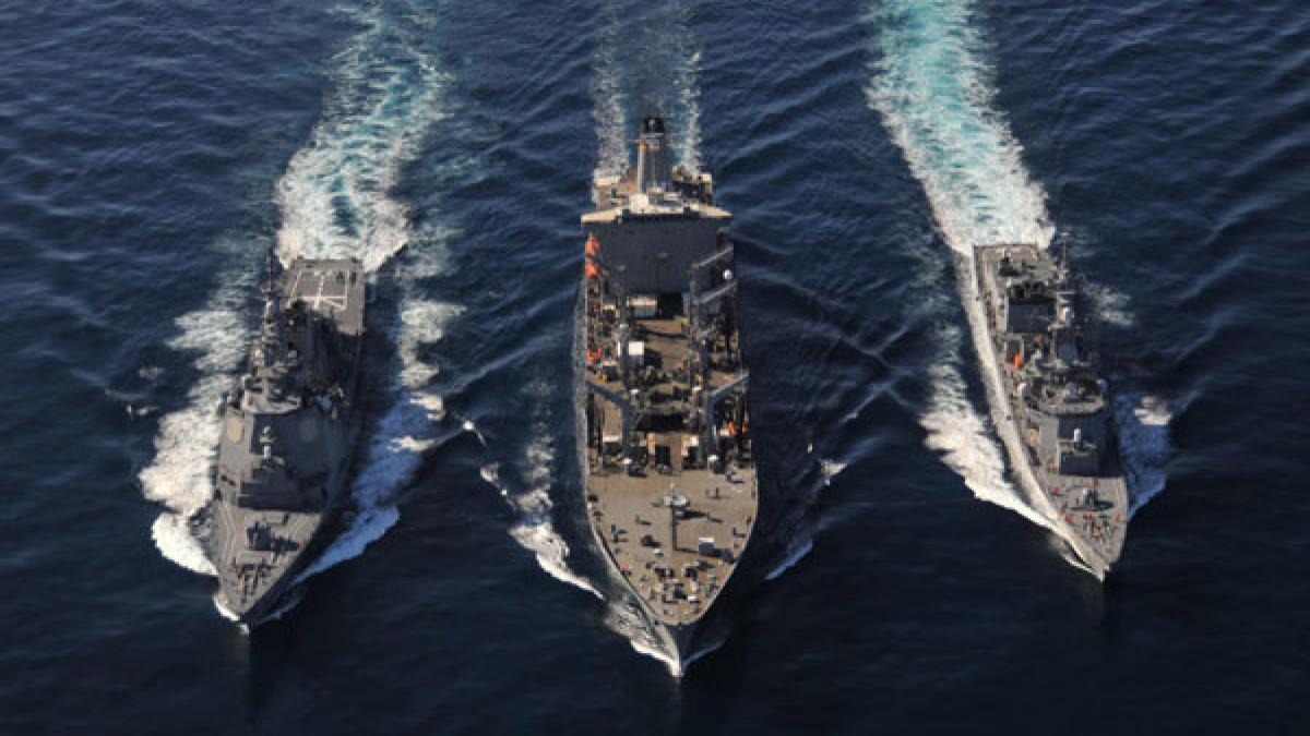 rusia si statele unite au incheiat o serie de manevre navale antiteroriste in oceanul pacific