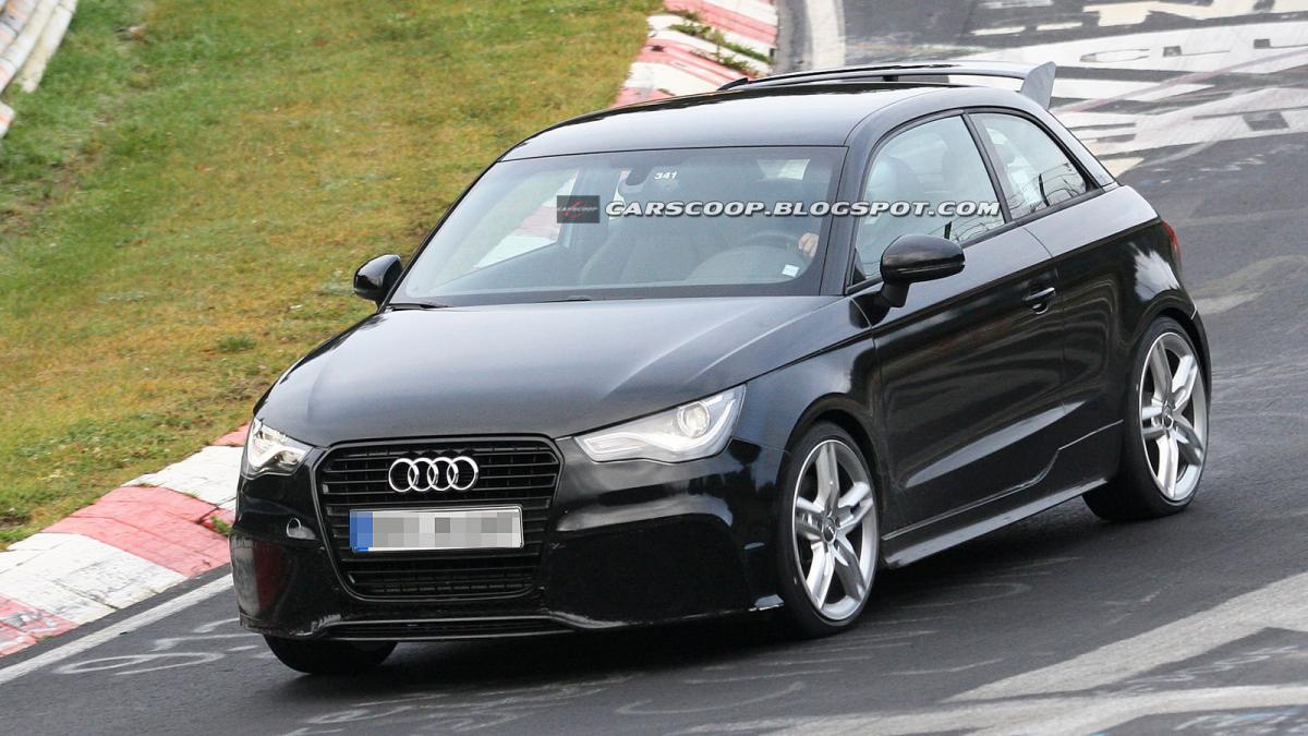 audi pregateste mini racheta rs1 vezi primele imagini de la teste