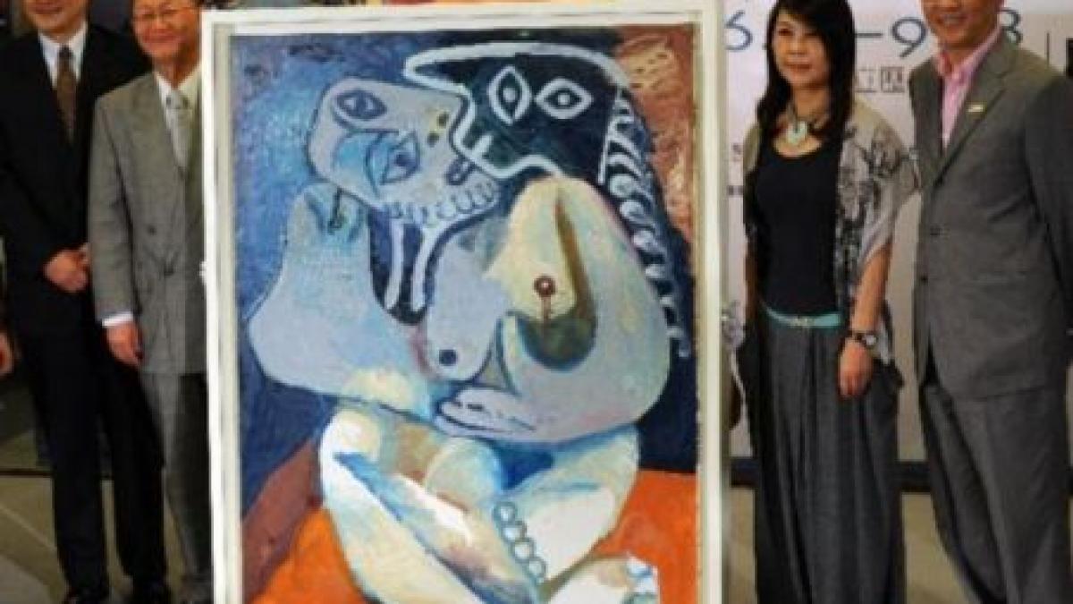 expozitie picasso la shanghai 62 de tablouri o holograma 3d a artistului si instantanee din viata sa