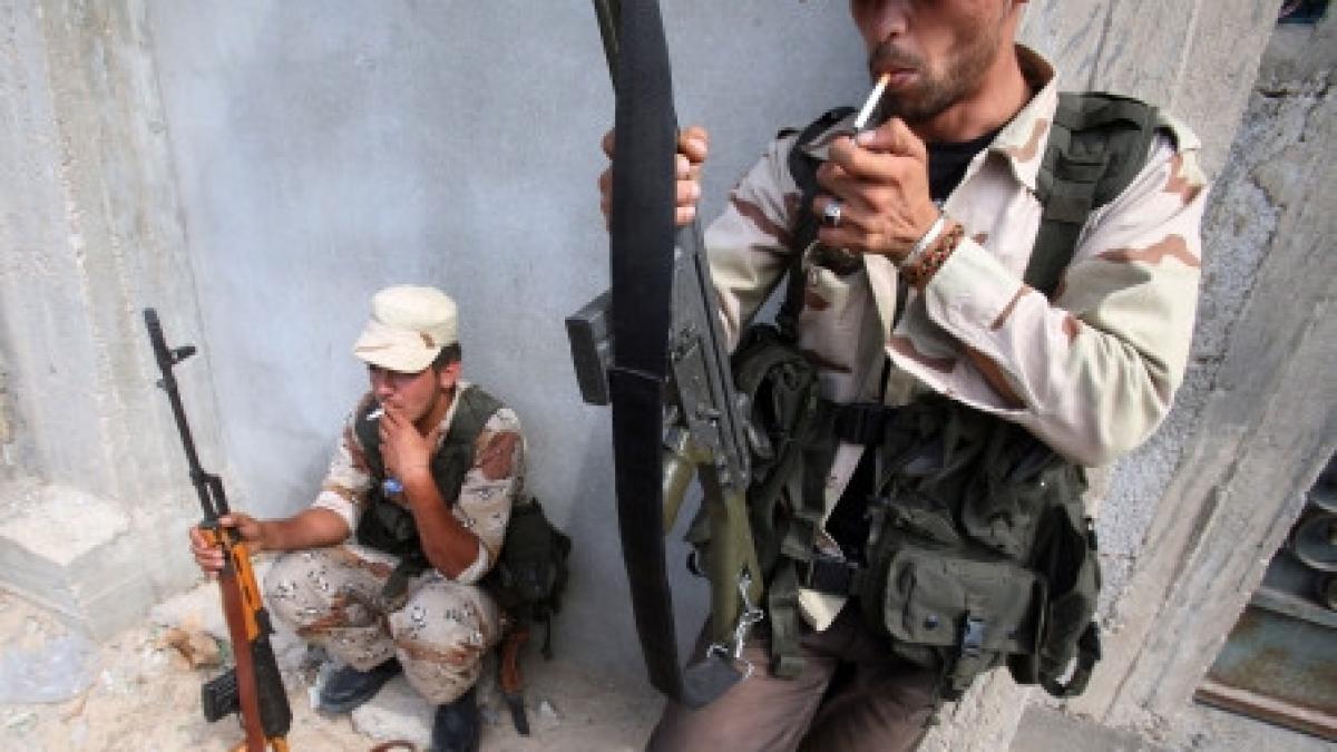 rebelii libieni au preluat controlul la sirt ultimul oras important controlat de gaddafi