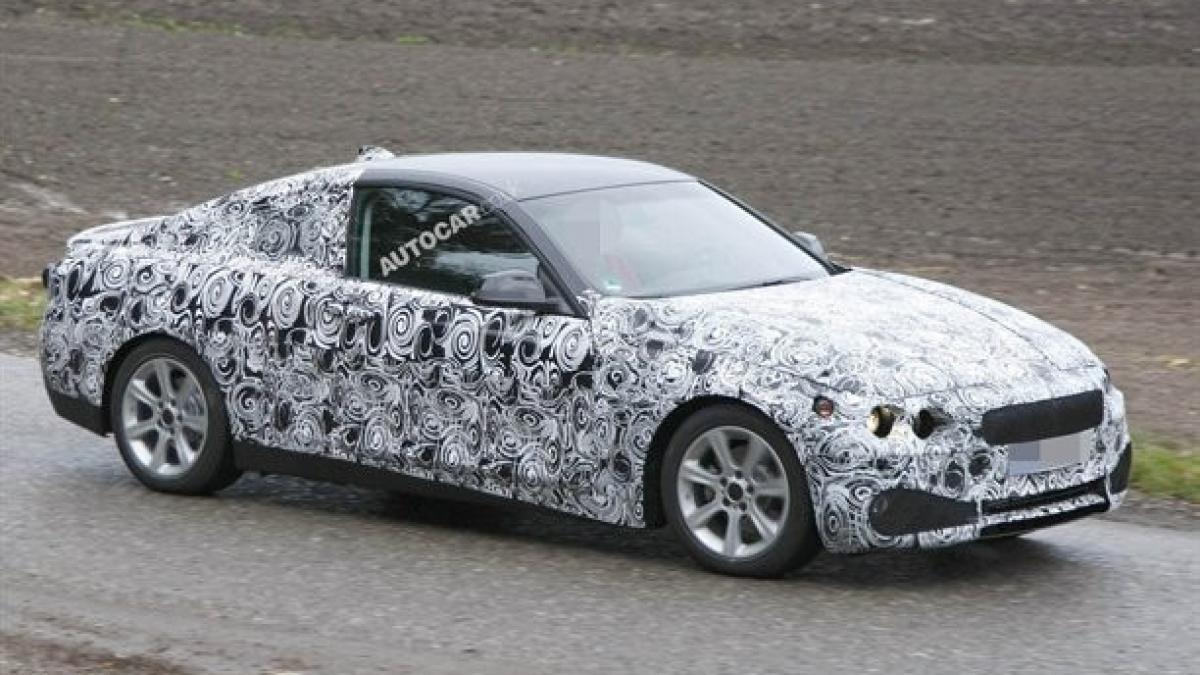 bmw seria 4 in primele imagini spion