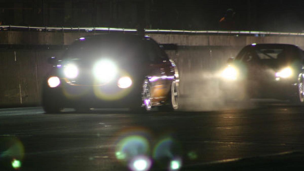 centura ocolitoare a clujului preinaugurata de cursele ilegale intre masini