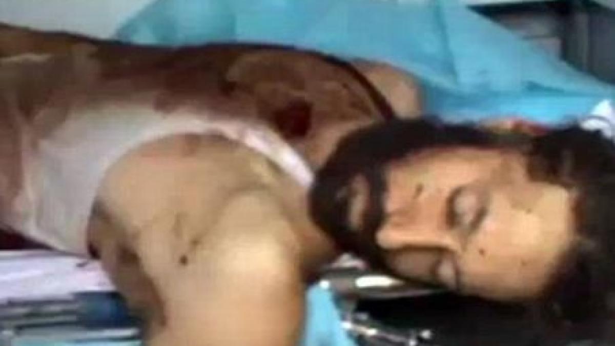 mutassim fiul lui gaddafi lasat sa sangereze pana la moarte vezi imaginile cu el dinainte si dupa