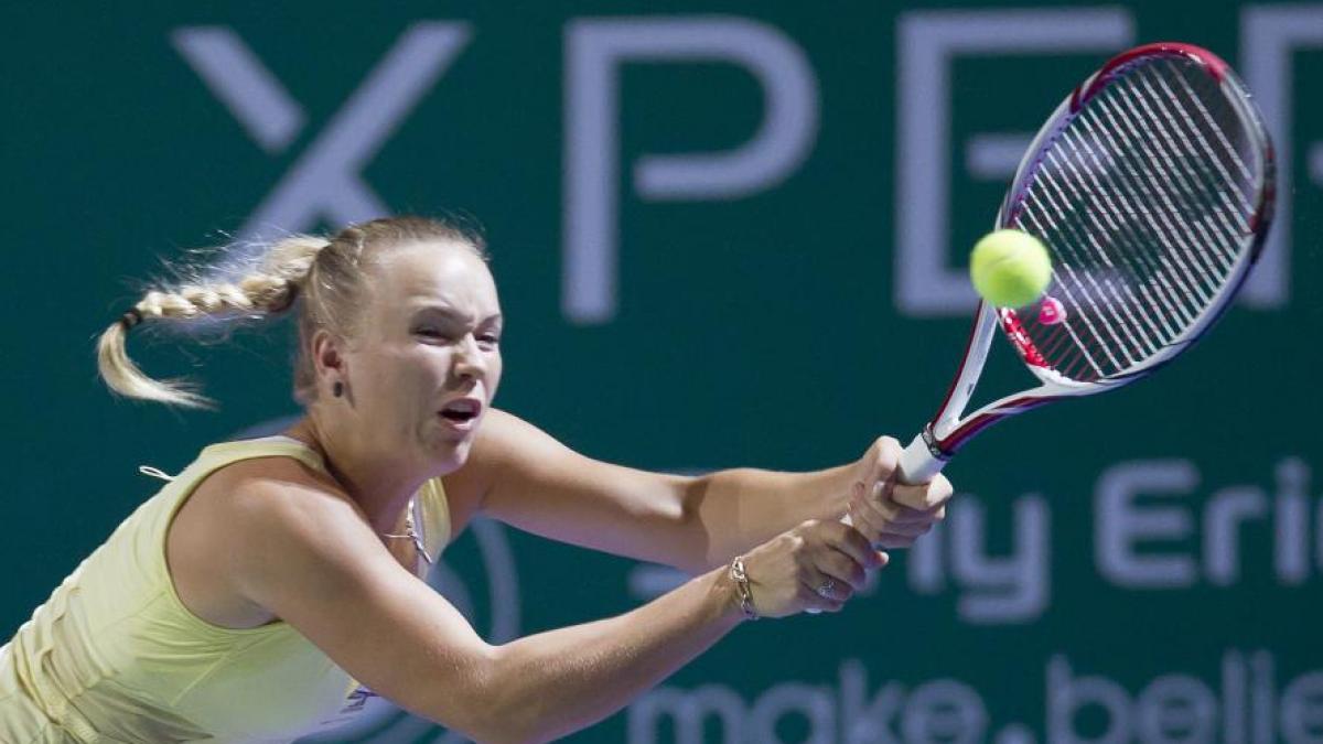 caroline wozniacki a fost eliminata de la turneul campioanelor